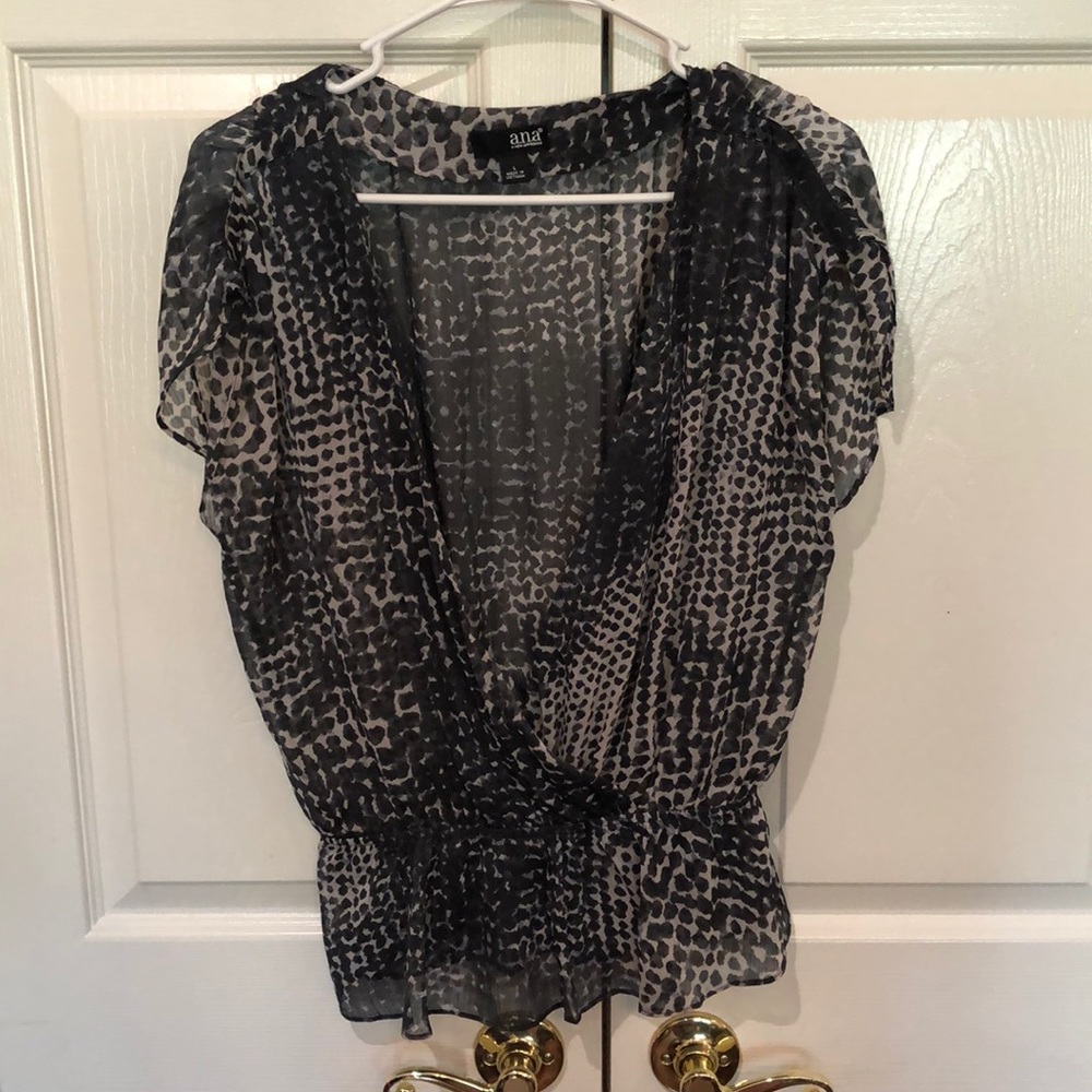 Beautiful Sheer a.n.a Peplum Blouse